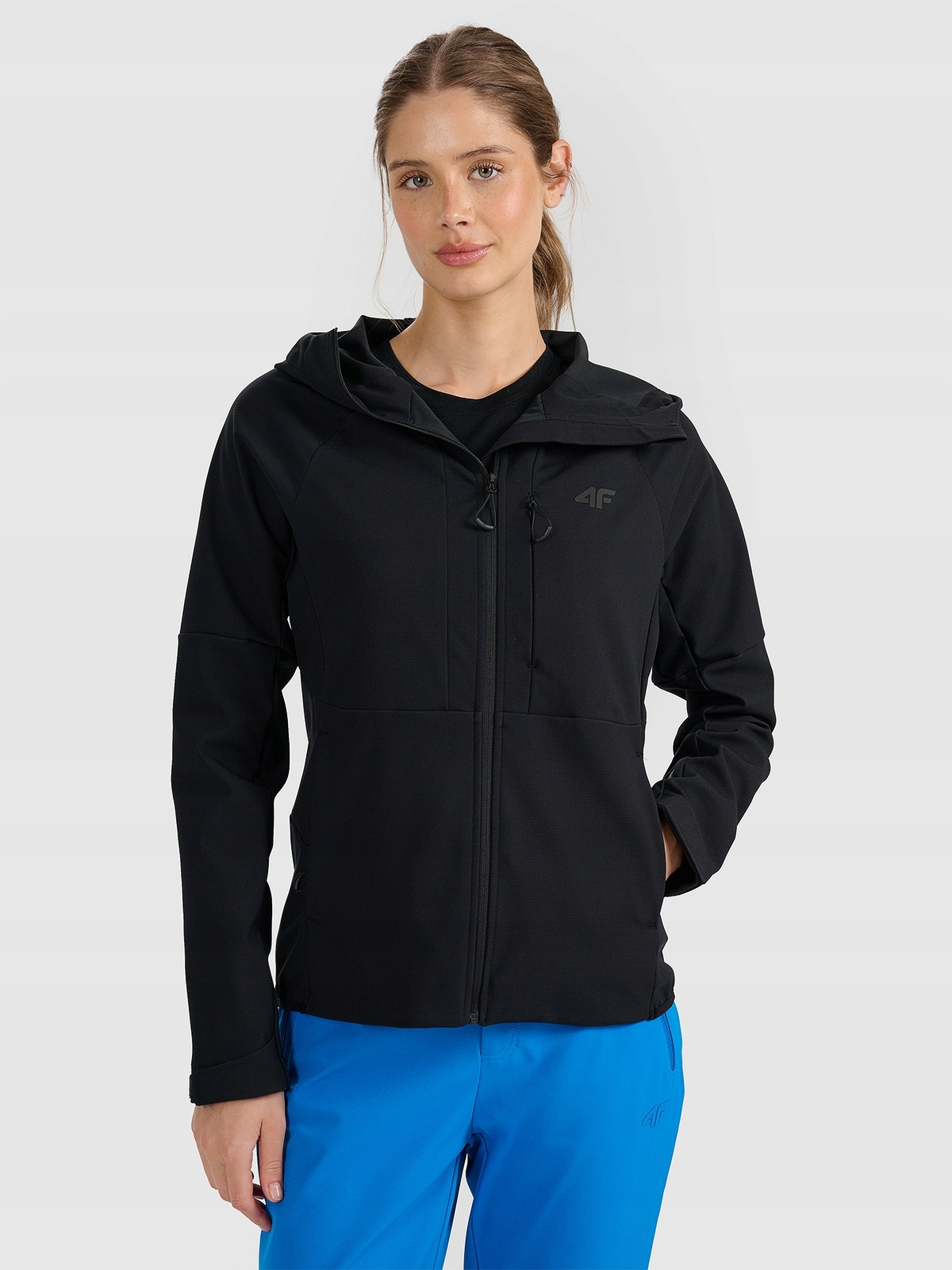 4F Dámská přechodová bunda černá XXL
