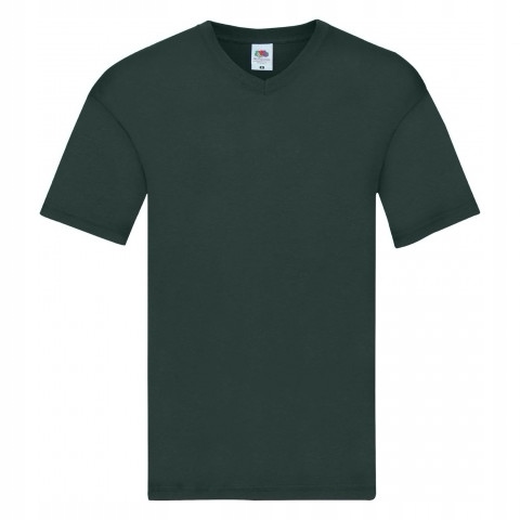 

Koszulka V-neck w serek Fruit of Loom Czarny XL