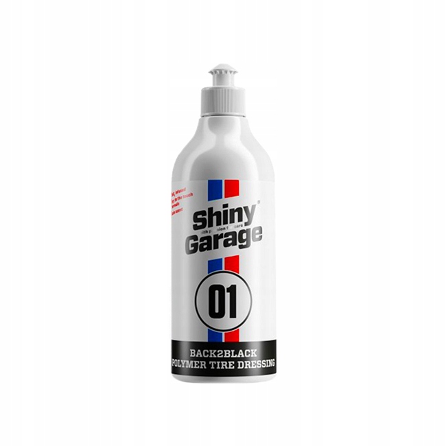 Dressing do opon Shiny Garage Back2Black Polymer Tire Dresing 500 ml