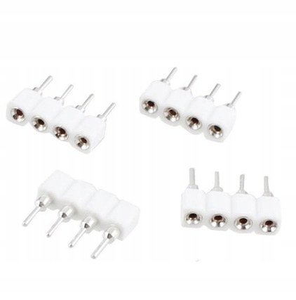 Złączka do taśmy LED RGB 10mm 4-PIN ŻEŃSKA łącznik Marka LED-ONE