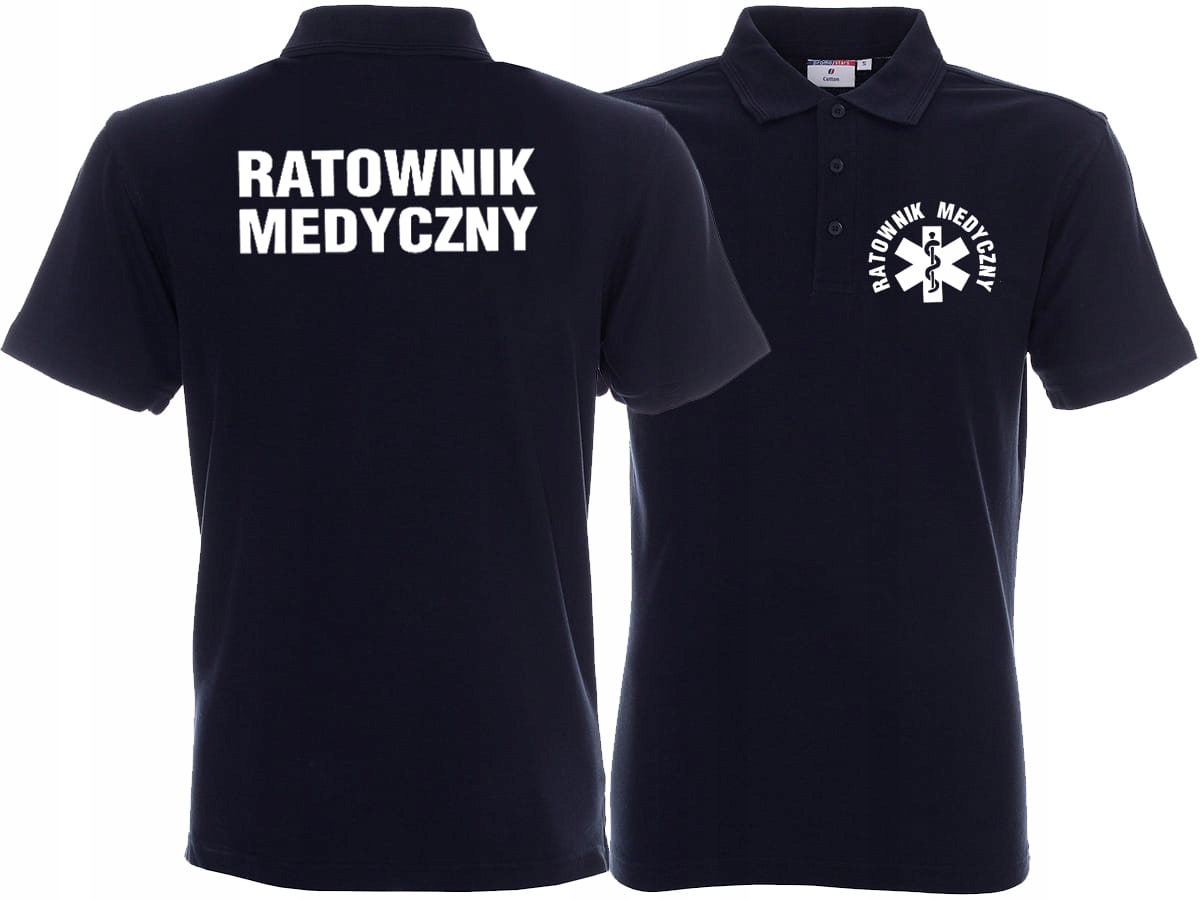 

Koszulka Polo Ratownik Medyczny Kierowca Lekarz