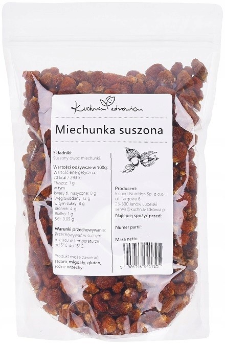Levně Sušená Mochyně peruánská Višeň 1kg Kuchnia Zdrowia