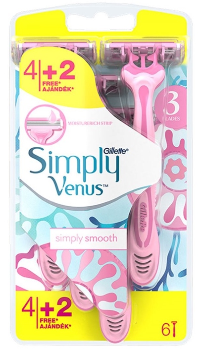 

Gillette Smooth Venus Maszynka Do Golenia 4+2