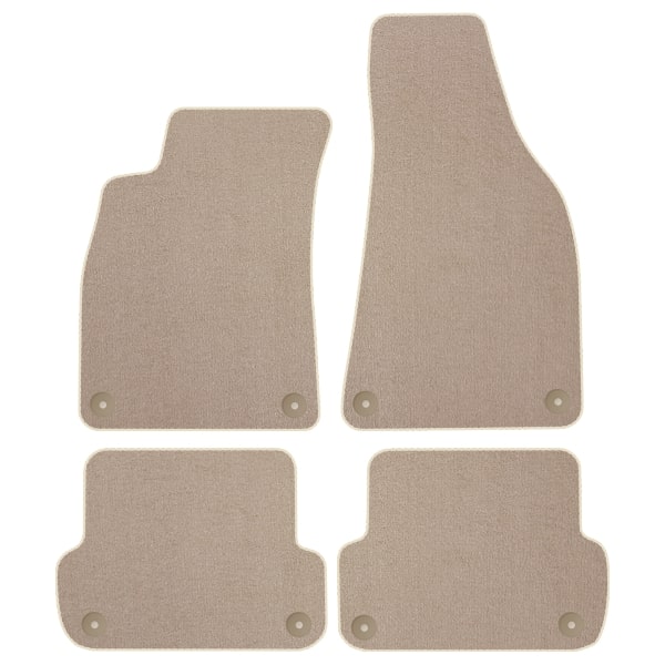 Seat Exeo 08-13 Koberečky velur Comfort Béž zarážky
