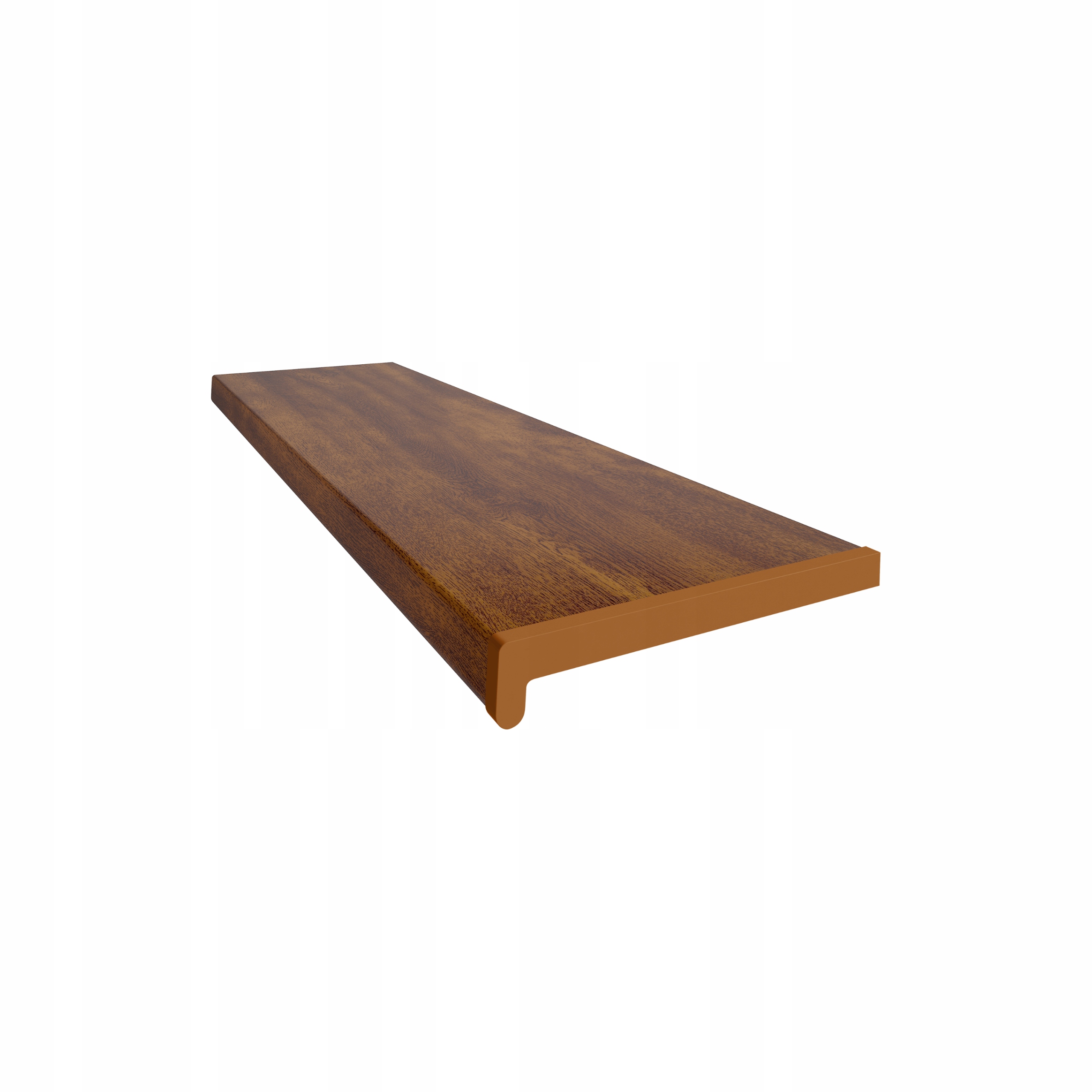 Vnitřní Pvc parapet Vilo 30 cm 1,5 m Komorový Snadná Montáž Zlatý dub Okno
