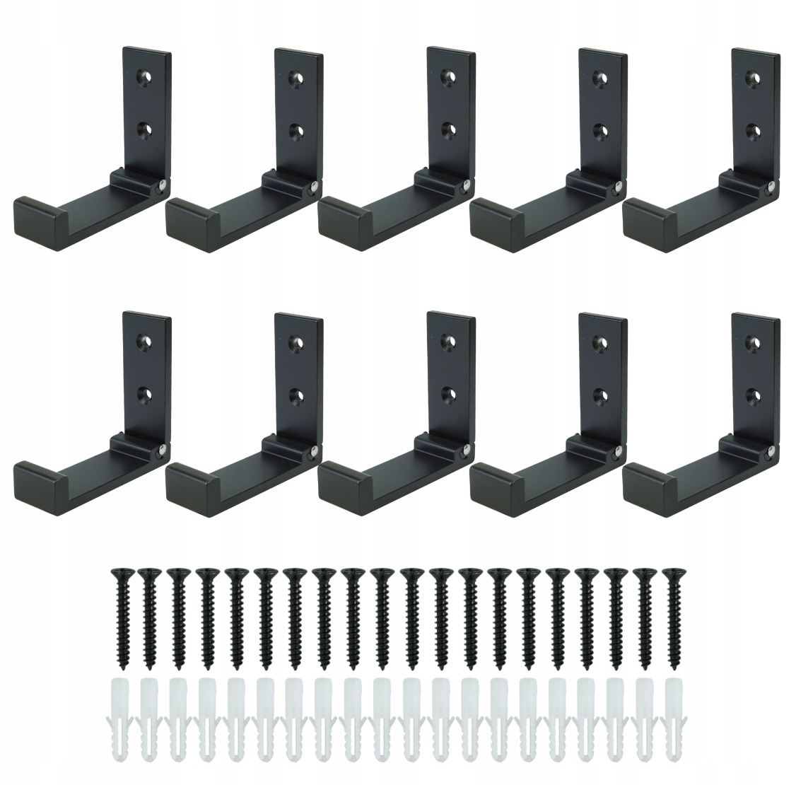 Jednoduchý skládací věšák na lamely, černý