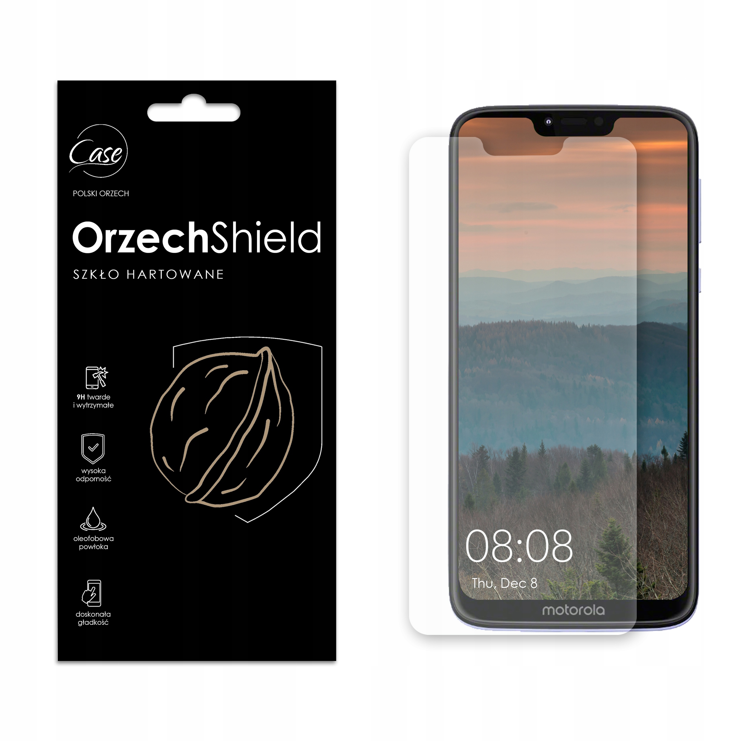 

Szkło Polski Orzech do Motorola Moto G7 Power