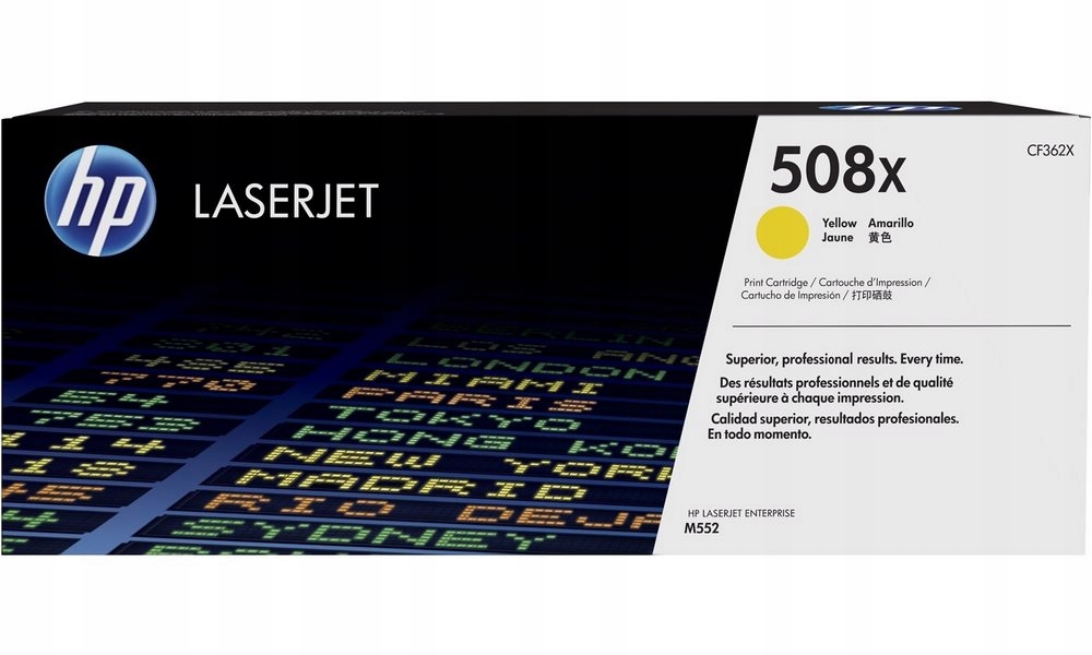 Hp tisková kazeta 508x žlutá originál, CF362X