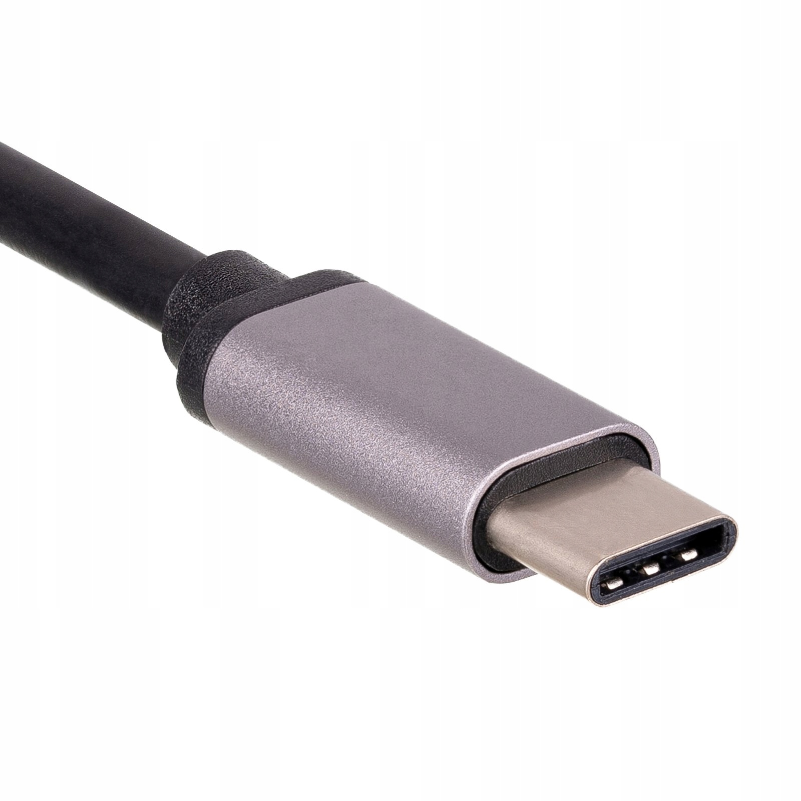 AKYGA Adapter z kablem Akyga AK-AD-65 karta sieciowa USB type C (m) / RJ45 (f) 10/100/1000 ver. 3.0 15cm — 5