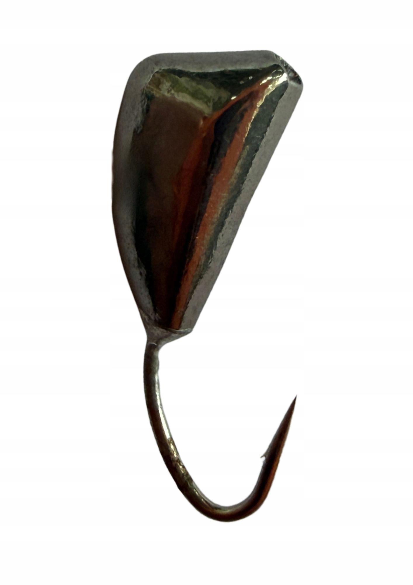 Mormyszka Wolframowa Czarno-miedziana Gładka 10 mm – K4