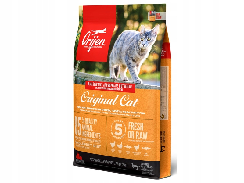 Karma dla kota Orijen Original Cat Kurczak z indykiem i rybą 5.4 kg