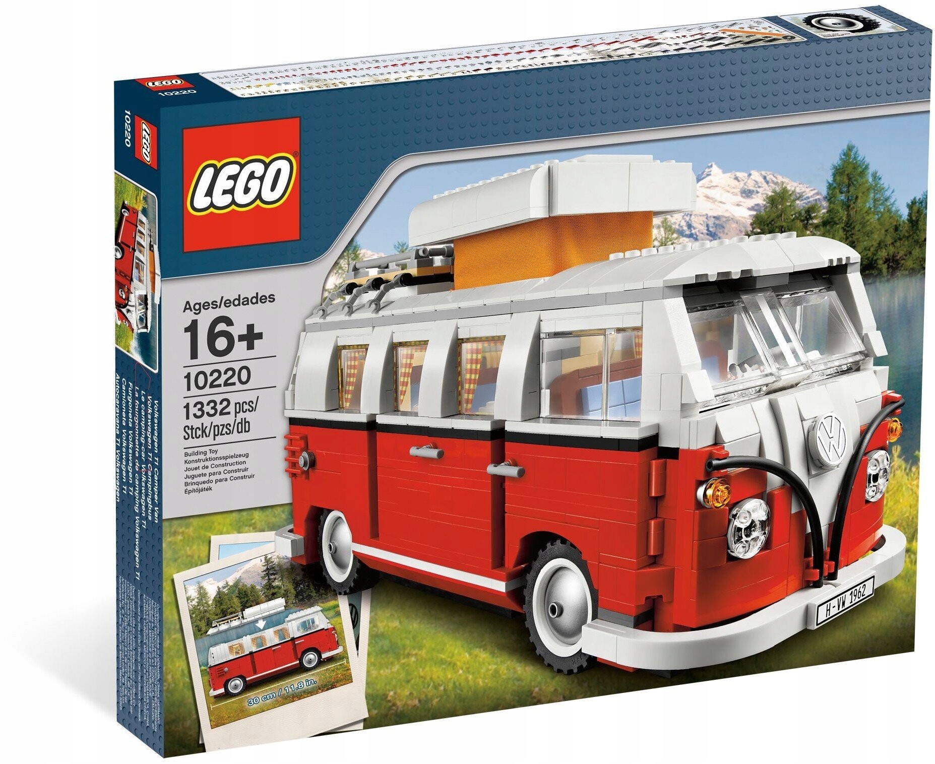 Lego Creator 10220 Kempingový mikrobus Volkswagen T1 Nové