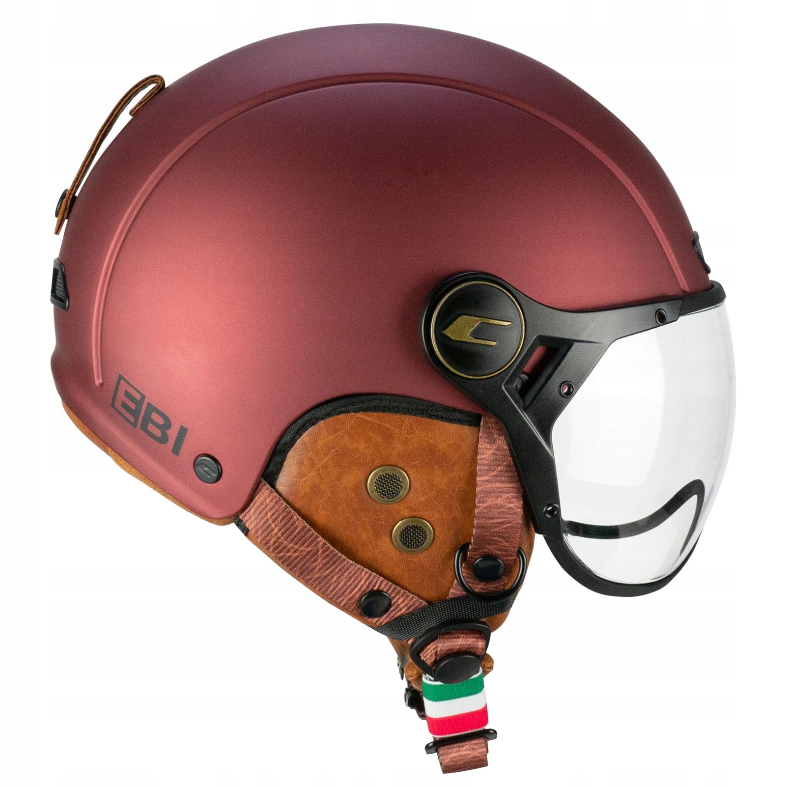 Celoroční přilba Cgm 801 Ebi Vintage Bordeaux M 57-58 cm