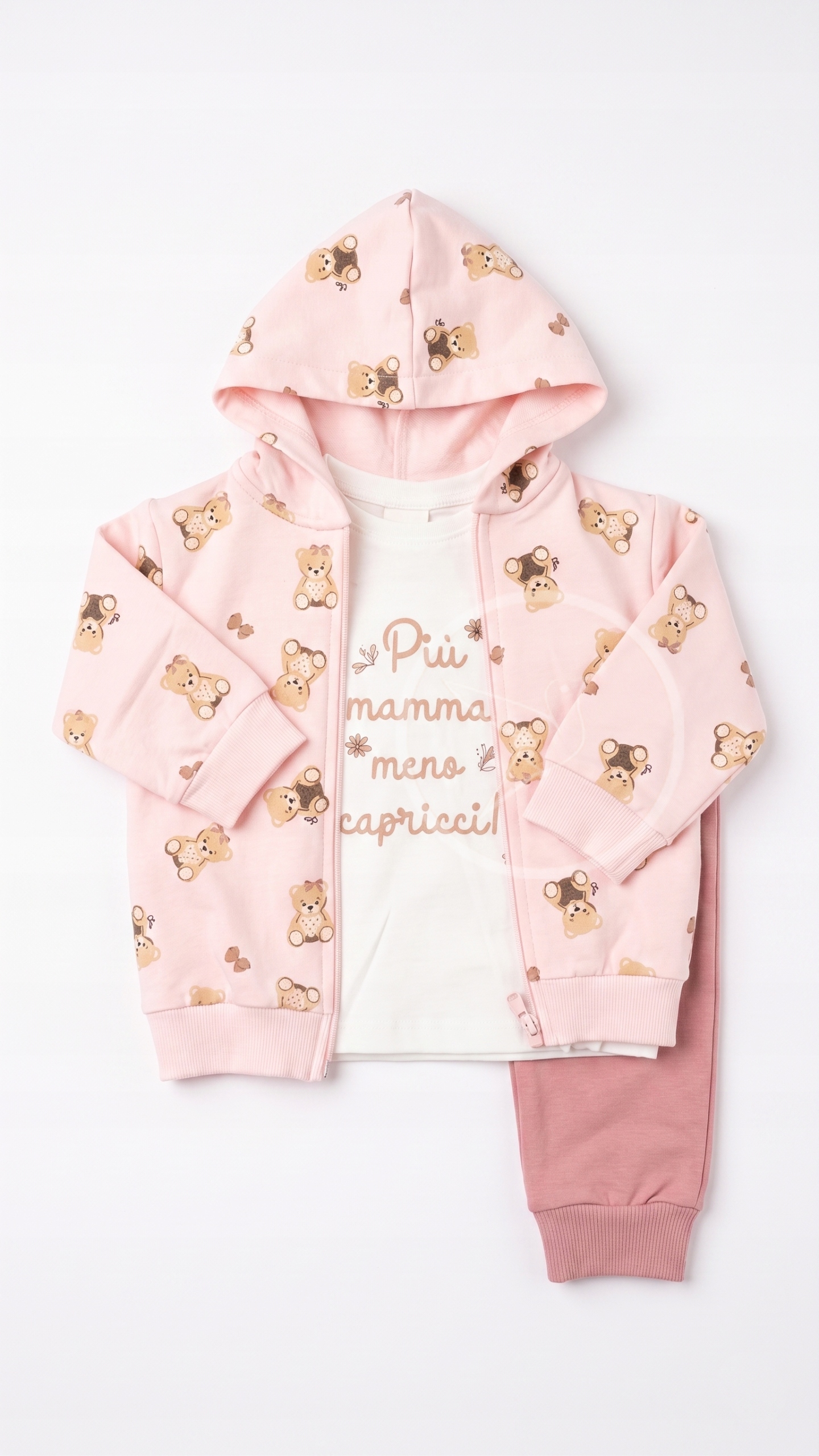 Dres Komplet dla dziewczynki ocieplany bluza golf spodnie rozmiar 92 2 lata