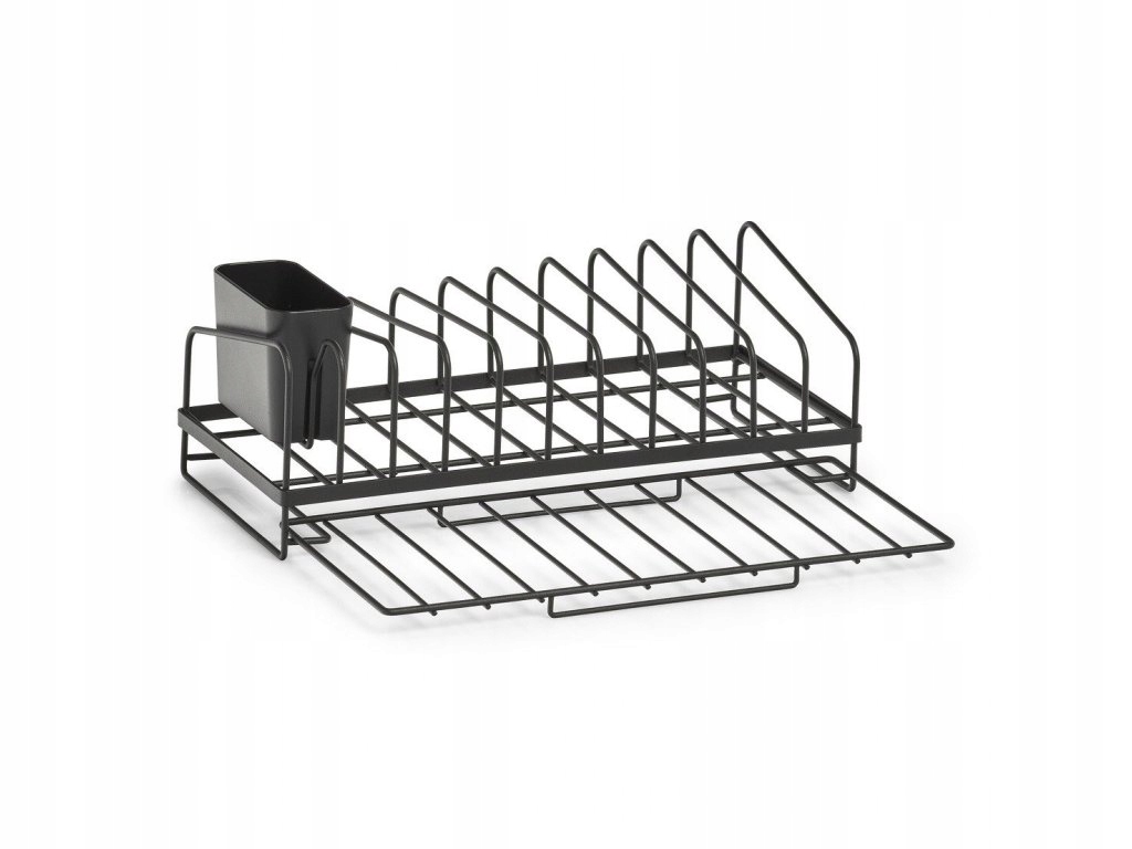 Levně Odkapávač na nádobí s držákem na příbory, 37x18x15cm, Zeller