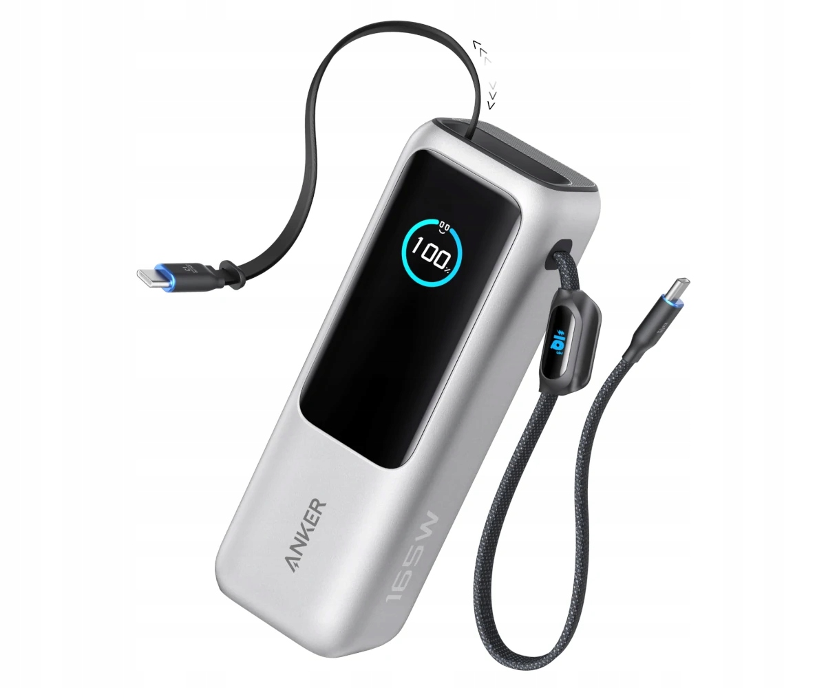 Powerbank Anker 25000 mAh srebrny • Cena, Opinie - Allegro
