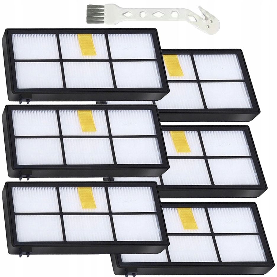 

6x Filtr Powietrza Filtry Do iROBOT Roomba 800 900
