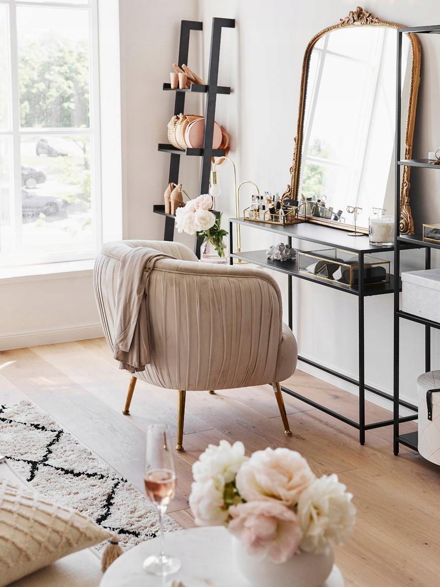 Konsola metalowa Neptune Głębokość mebla 35 cm