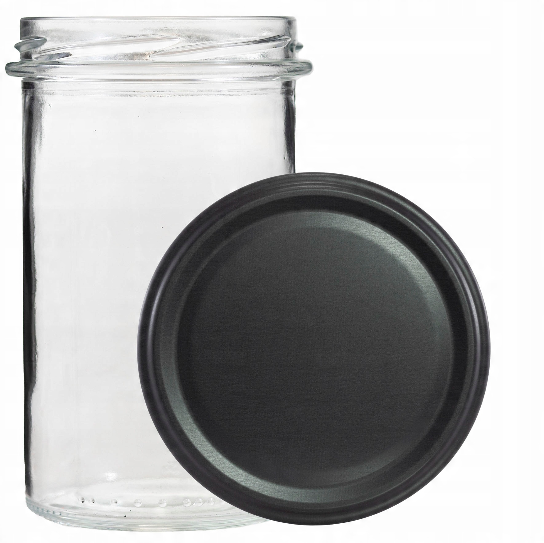 

Słoik 545 ml Prosty komplet z Wieczkiem x 6 szt.