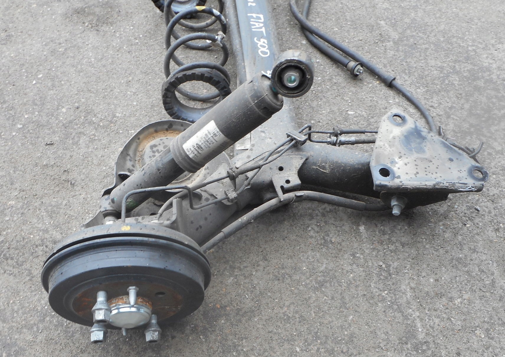 FIAT 500 LIFT 21r CABRIO BELKA OŚ TYLNA ZAWIESZENI Producent części Fiat OE