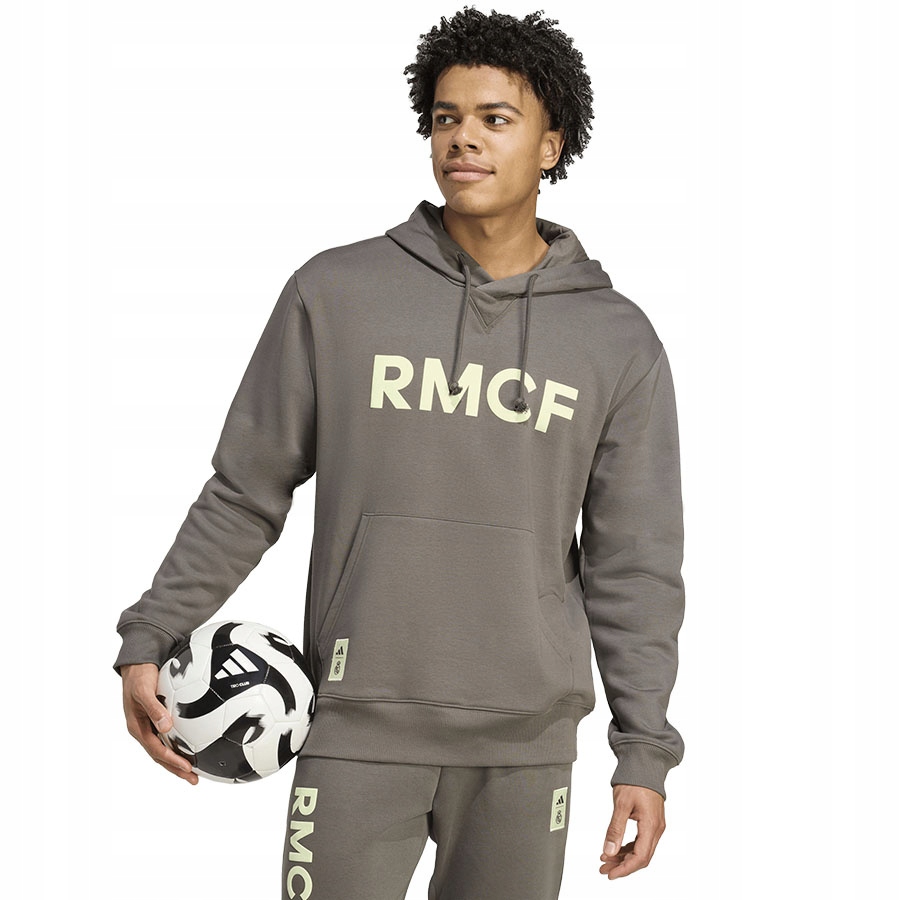 Mikina adidas Real Madrid JN3074 L hnědá