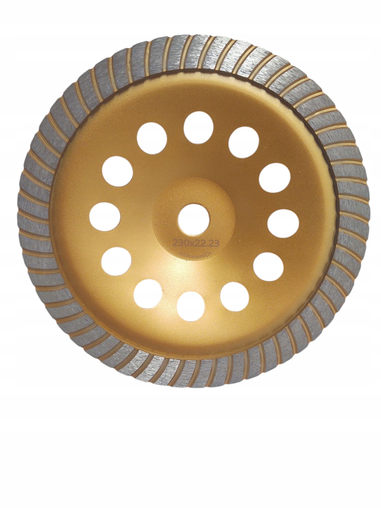 Tarcza do szlifowania betonu kamienia 230mm Diamentowa Turbo