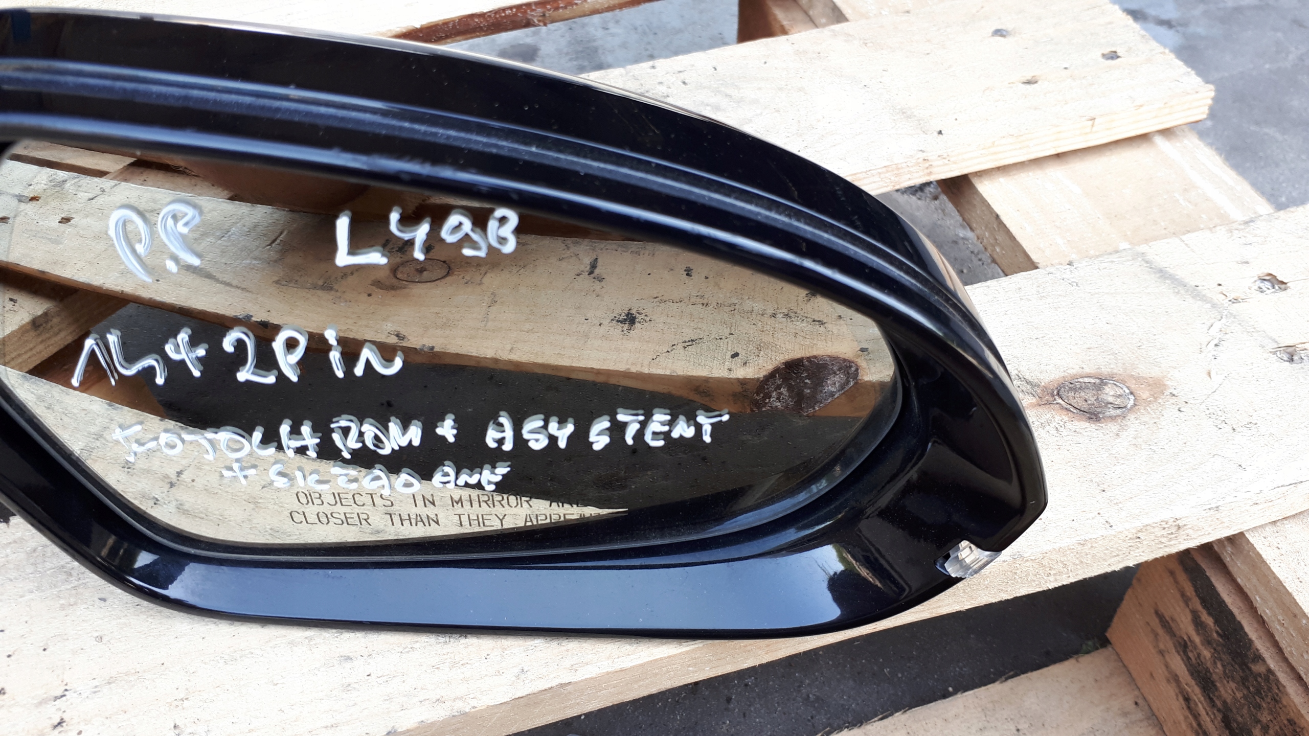 A6 C7 4G mirror right right front 16 PIN LY9B