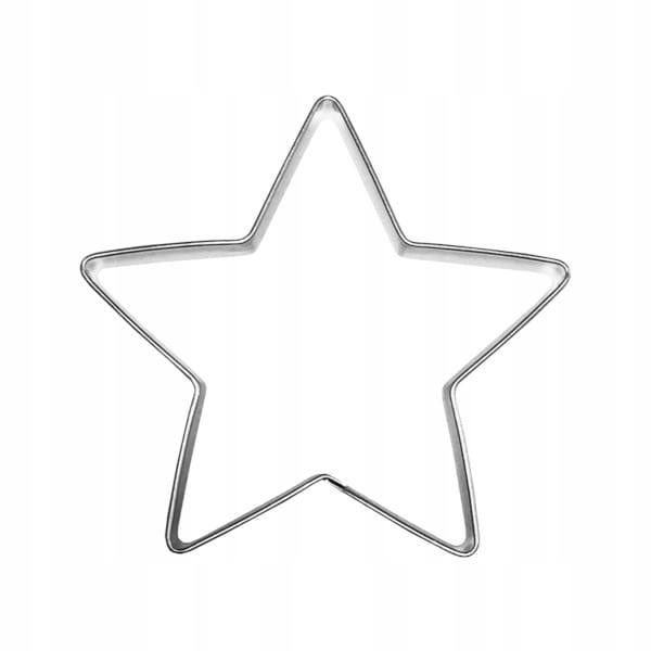 

Foremka gwiazda pięcioramienna 7,6 cm do ciastek