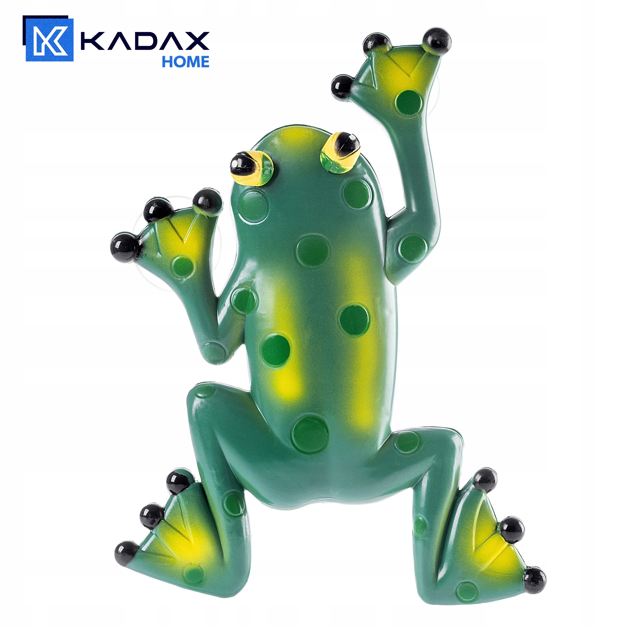 TERMOMETR ZEWNĘTRZNY OKIENNY NA OKNO PRZYSSAWKI ŻABA SAMOPRZYLEPNY KADAX Funkcje pomiar temperatury zewnętrznej