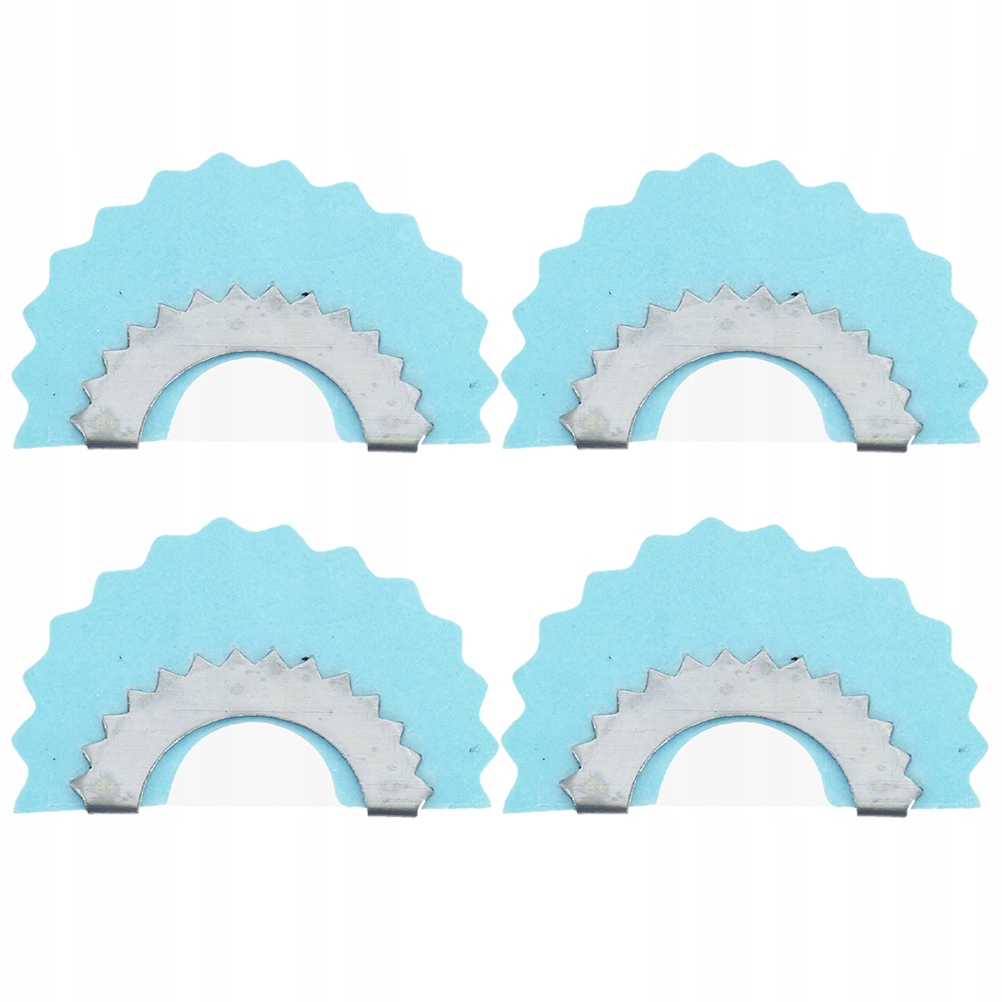 4 SZT. GWIAZDKI NA PTAKI ZABAWNY METALOWY JĘZYK PRZYWOŁAJĄCY PTAKI