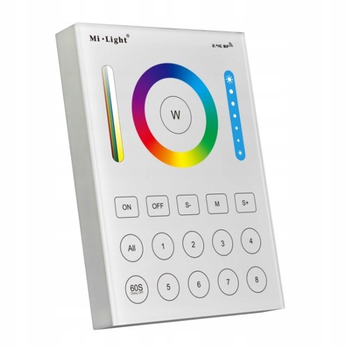 Mi.Light PANEL naścienny 8-STREFOWY RGB+WW+CW