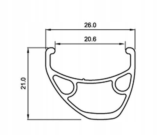Obręcz Author Xenon Pro 29" OS X7, 32H, czarna EAN (GTIN) 8590816053939