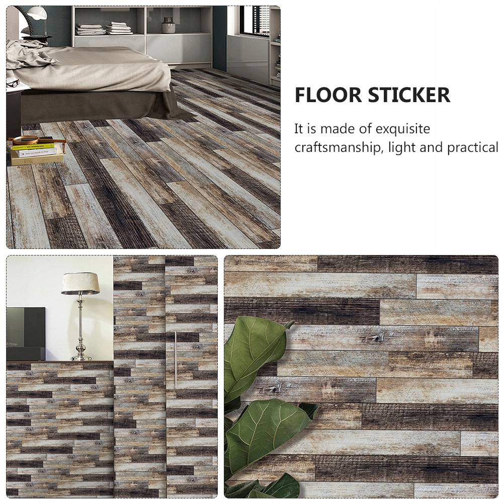 Tapeta teksturowana z drewna i drewna, ciemna Grubość całkowita 1 mm