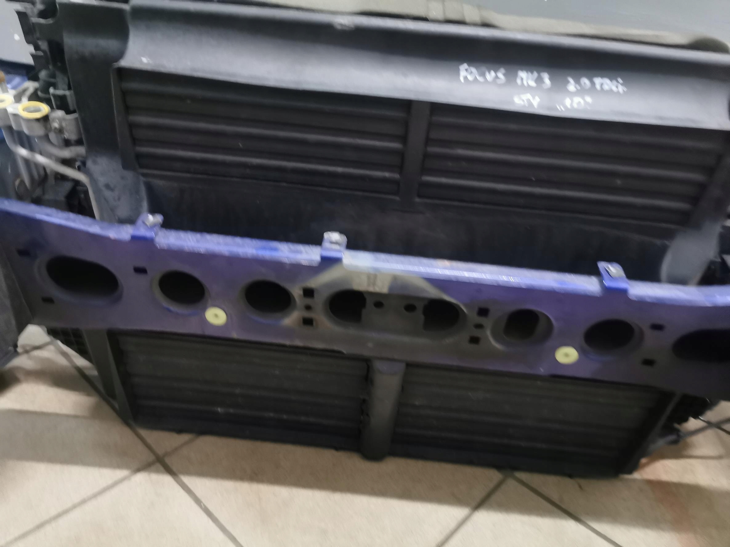 support panel for radiators komplet of radiators FORD FOCUS MK3 UFDB