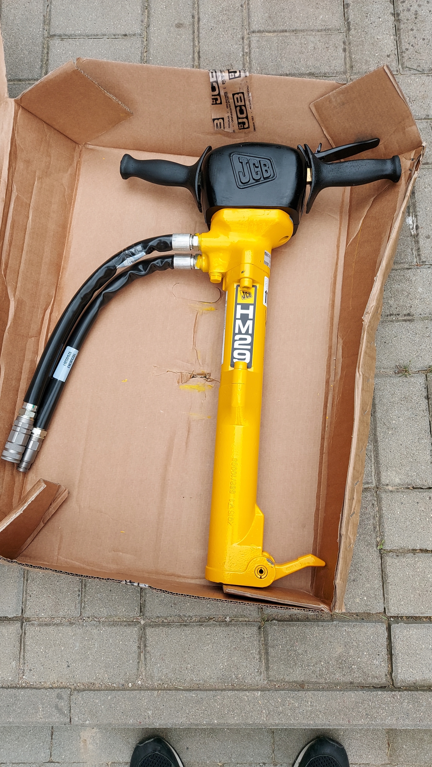 JCB HM29 CIEZKI MLOT WYBURZENIOWY HYDRAULICZNY