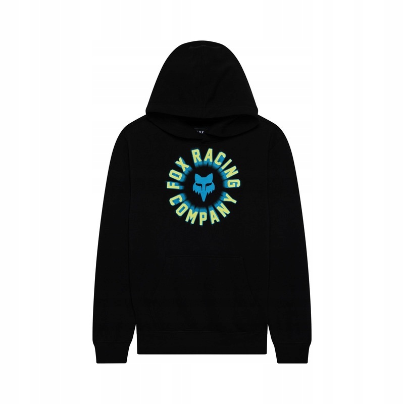 Mikina S Kapucí Junior Fox Beam Fleece Po Black (ym)