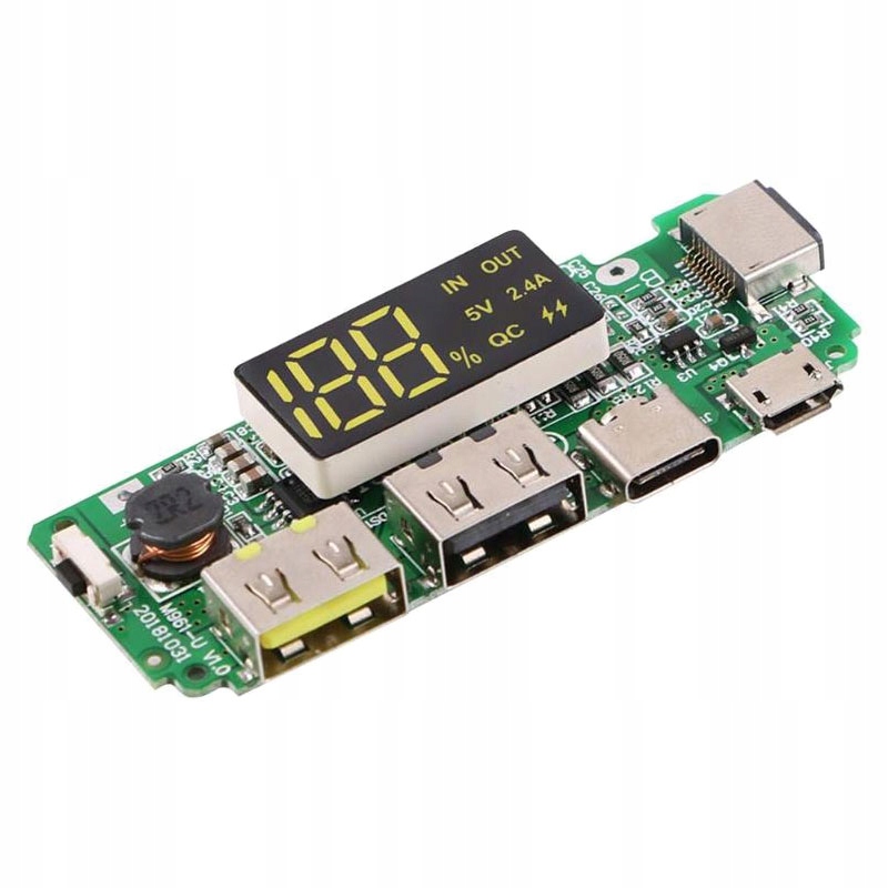 

Sterownik dla PowerBank Usb do budowy Ładowarki