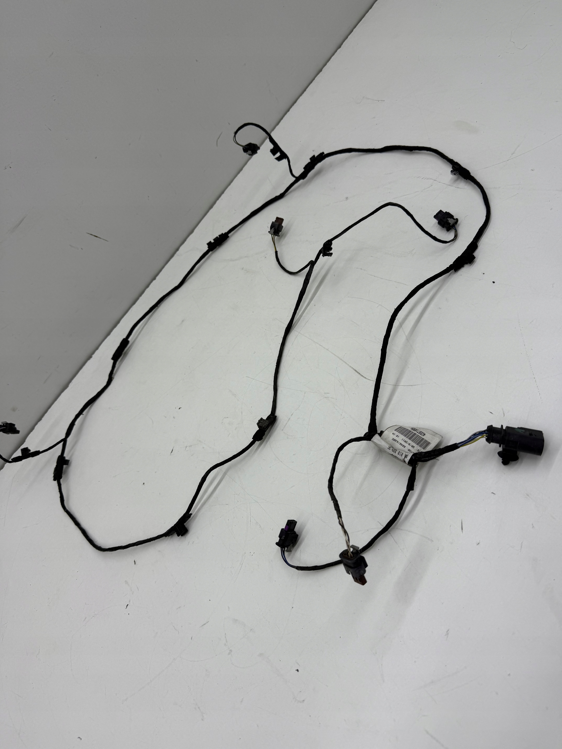 AUDI A6 C7 bundle wiring electrical czujnikow of the parking front 6X PDC