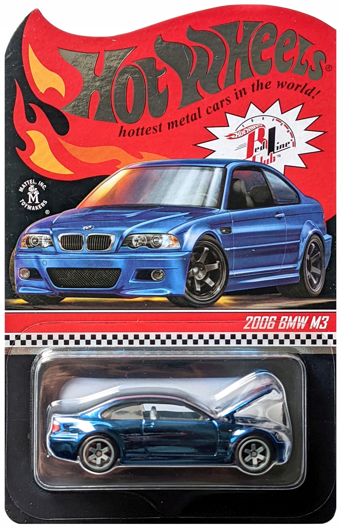 

Hot Wheels Red Line Club 2006 Bmw M3 Niebieski Rlc
