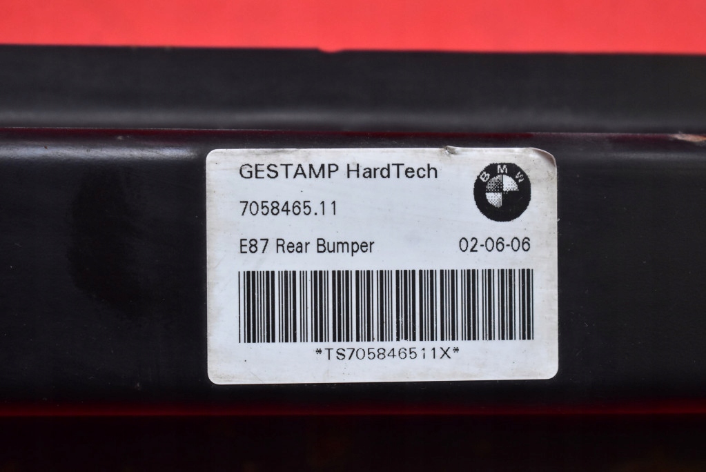 bumper support rear part rear pillar 7058465 BMW E87 5D HB 04-07