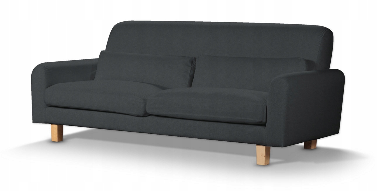 Poťah na krátku pohovku Nikkala Ikea, čierny