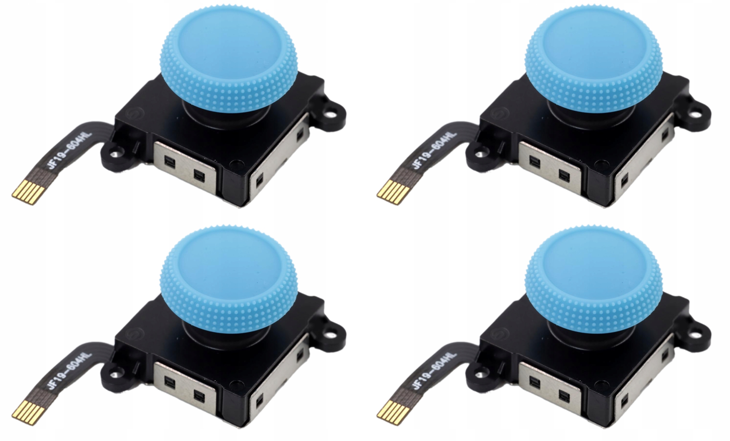 4X Niebieski Analog Gałka Joy-con Efekt Halla Do Nintendo Switch Lite Oled