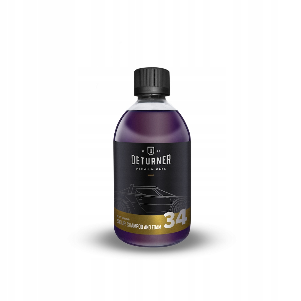 DETURNER _ SOUR SHAMPO & FOAM 500ML _ SZAMPON AKTYWNA PIANA KWAŚNE PH