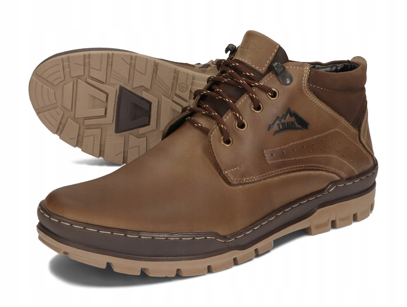 TRZEWIKI PÓŁBUTY ZIMOWE OCIEPLANE SKÓRA 173 CBR R 41 Kod producenta 173 CBR