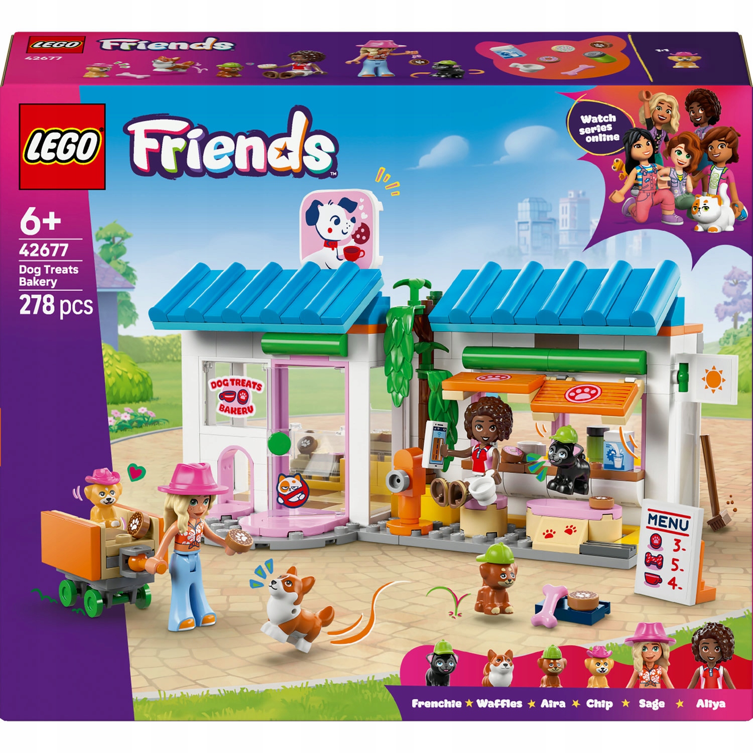 Lego 42677 Friends Pekárna s psími pamlsky Pekárna pro psy