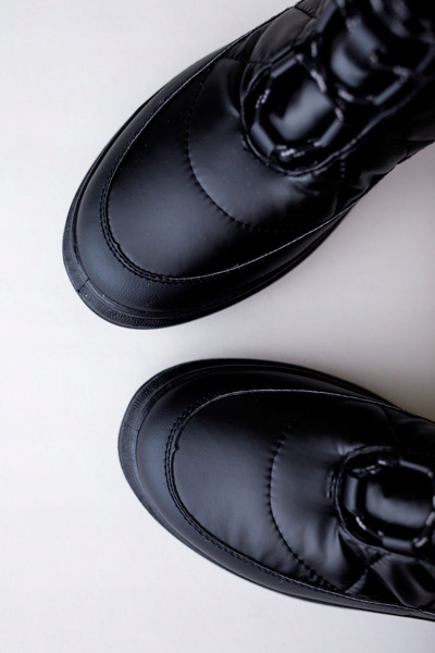 ŚNIEGOWCE botki TRAPERY kozaki BUTY ZIMOWE (38) Wzór dominujący bez wzoru