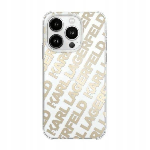 Karl Lagerfeld KLHCP15XHKFOEMD iPhone 15 Pro Max 6.7" złoty/gold hardc