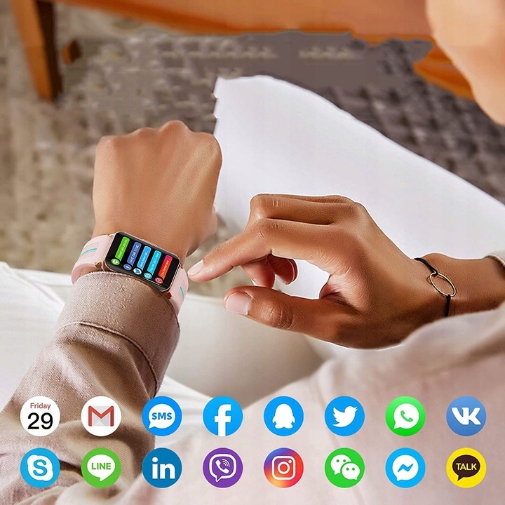 ZEGAREK INTELIGENTNY SMARTWATCH WODOODPORNY 1.57" Rodzaj smartwatch