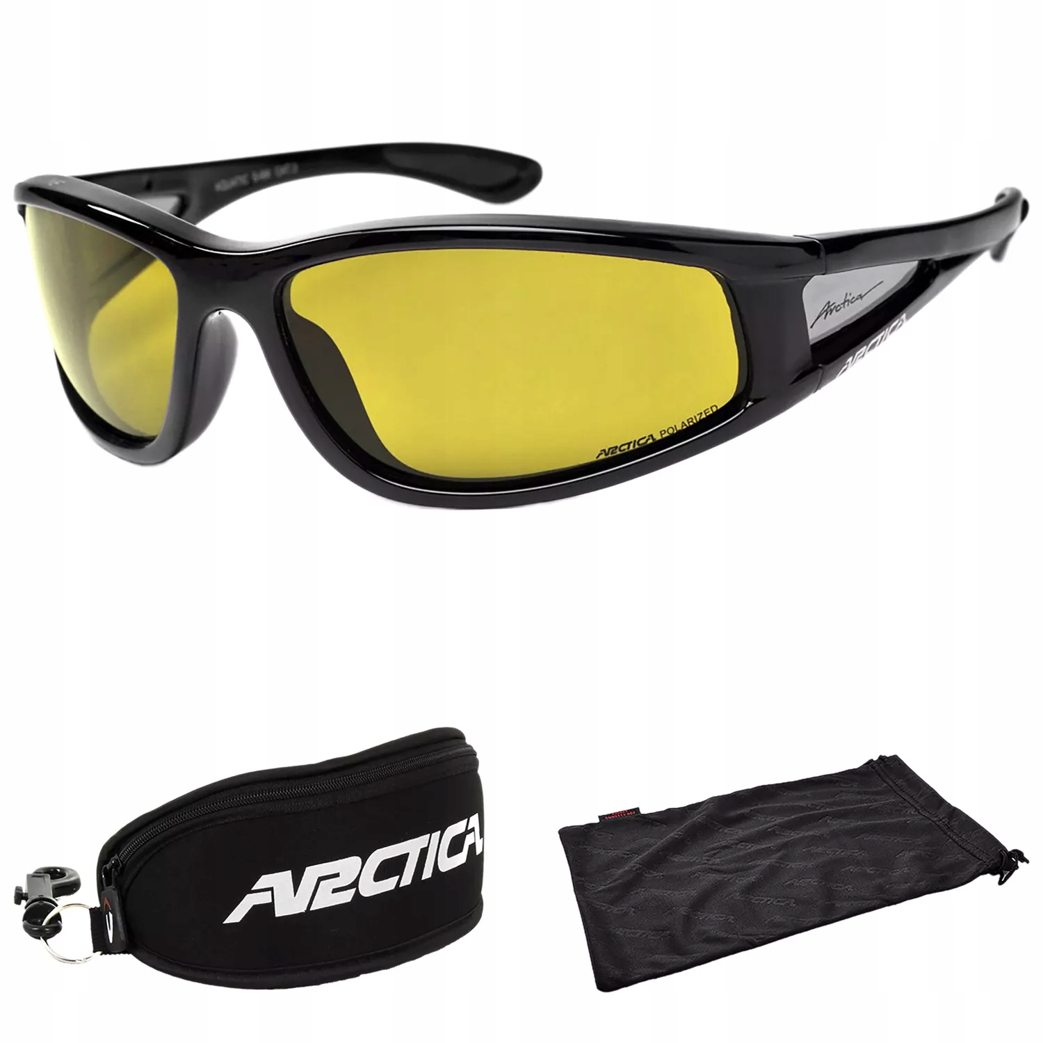 Arctica S69K Žluté Aquatic sluneční brýle Bonus