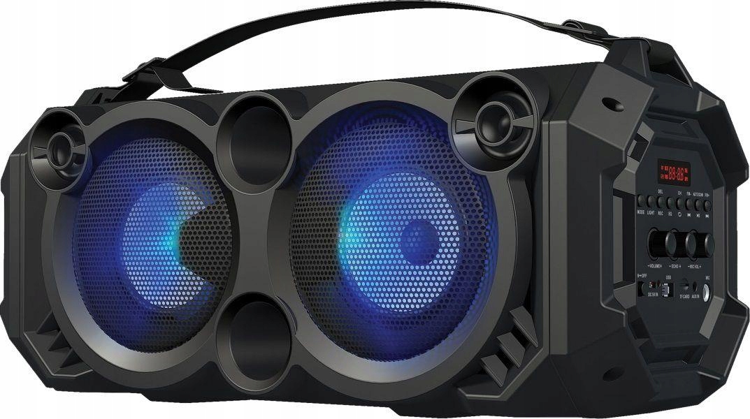 Rebeltec Prenosný Bluetooth Reproduktor Pre Telefón, Tablet, Fm, Usb, Stereo Zvuk